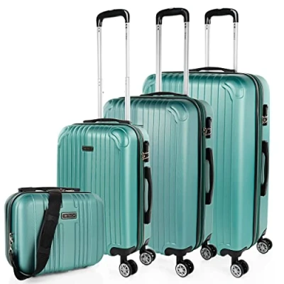 Imagen de Itaca Sevron SET Trolley, Talla: One Size, Aguamarina