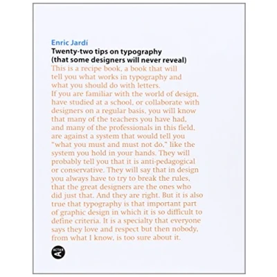 Imagen de Twenty two tips on typography (that some designers will never reveal)