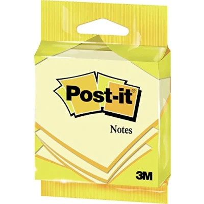 Imagen de Post it 6820 Notas de quita y pon, 76 X mm, amarillo, 12 uds