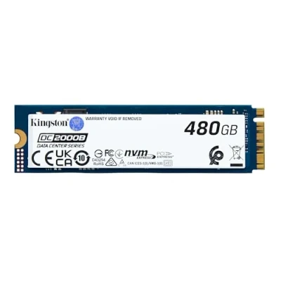 Imagen de Kingston Data Center DC2000B PCIe 4.0 NVMe M.2 2280 480G Enterprise SSD SEDC2000BM8/480G
