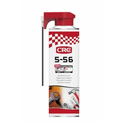 Imagen de RC2 Corporation 33025 AC CRC 5 56 Clever Straw: Lubricante Multiuso con difusor Especial. Antihumedad. Penetrante. Anticorrosivo 250 ml, Pajita, Negro, Grande,