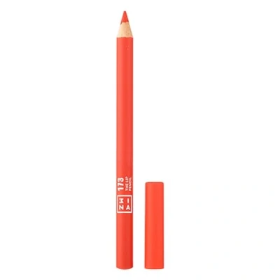 Imagen de 3INA MAKEUP The Lip Pencil 173 Naranja Perfilador de Labios con Aceite Jojoba para Hidratar y Nutrir Delineador Efecto Voluminizador Vegan Cruelty Free