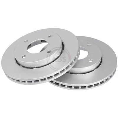 Imagen de A.B.S. COATED 17650 Disco de freno 256 24 4 114,3 ventilado revestido MITSUBISHI: Colt 6, VI CZC Cabrio, SMART: Forfour I