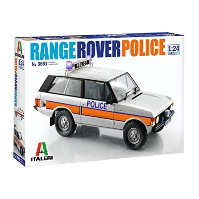 Imagen de Italeri Land Policía 3661S Range Rover Police 1:24 Juego maquetas, Modelos, Manualidades, aficiones, Pegado, Kit de construcción plástico, Color Plateado