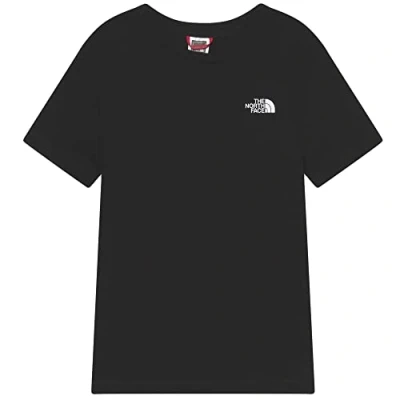 Imagen de THE NORTH FACE Simple Dome Camiseta, TNF Black, Extra Small para Niñas