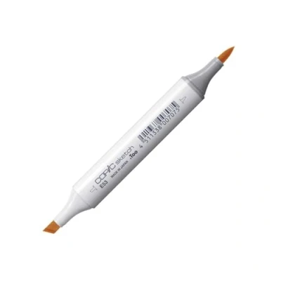 Imagen de Copic Sketch E53, Seda cruda, Rotulador doble con punta mediana y pincel
