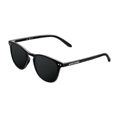 Imagen de NORTHWEEK Wall All Black Gafas de Sol para Hombre y Mujer, Polarizadas, Negro