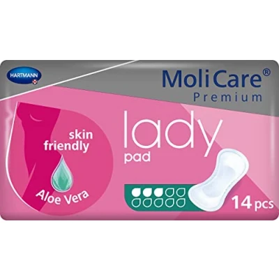 Imagen de Molicare Compr Prem Ladypad 3 Got 14U 100 g