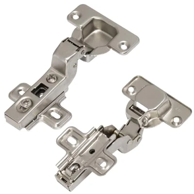 Imagen de AERZETIX C41042 Juego de 4 Bisagras cazoleta invisibles clipable para puertas muebles empotrados permite una apertura 110 montaje 35mm