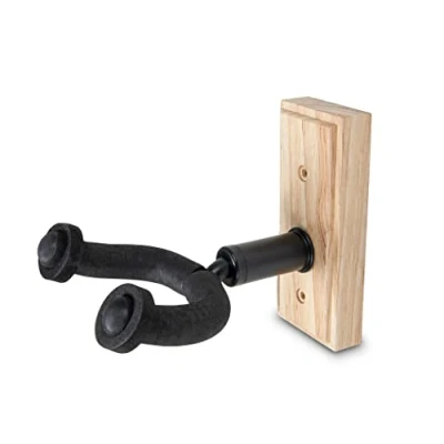 Imagen de BSX 518198 Soporte de pared para guitarra, color natural