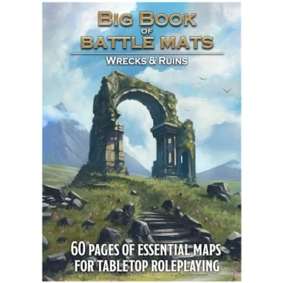 Imagen de Big Book of Battle Mats Wilds, Wrecks &amp; Ruins