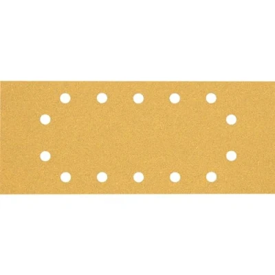 Imagen de Bosch Professional 10 x Lijas Expert C470 con 14 agujeros, para Madera dura, Pintura sobre madera, 115 280 mm, Grano 60, Accesorios Lijadora orbital