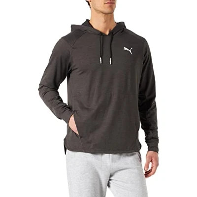 Imagen de PUMA Train Cloudspun Sudadera con Capucha, Hombre, Black Heather Heather, L