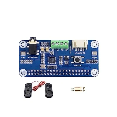 Imagen de Coolwell WM8960 Módulo de audio Hi Fi Sound Card HAT for Raspberry Pi 4B+ 4B 3B+ 3B 2B+ Zero W WH 2W Stereo CODEC Play/Record