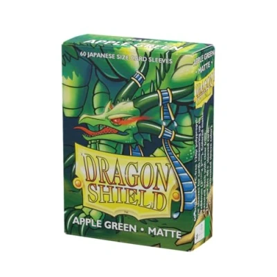 Imagen de Dragon Shield ART11118 Matte Japanese Size Sleeves 60pk Apple Green
