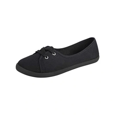 Imagen de Elara Bailarina Mujer Sneaker con Cordones Chunkyrayan BD1413 BL Black 42