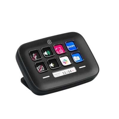 Imagen de Elgato Stream Deck Neo (Negro) 8 Teclas Personalizables, 2 Touch Points, Vuela por Tus tareas y procesos Controla Word, Excel, PowerPoint, Teams, Zoom, Spotify, etc. para Mac PC