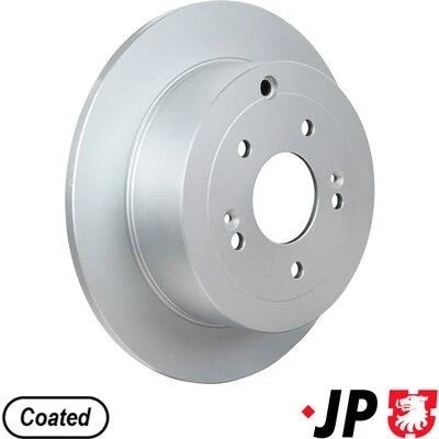 Imagen de JP GROUP 3563200200 Disco de freno Eje trasero 302 11 5 macizo revestido HYUNDAI: Santa Fe 2, I