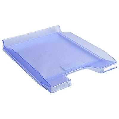 Imagen de Exacompta Mini Office Bandeja de correo, color azul hielo translúcido