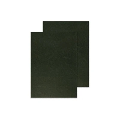 Imagen de Q Connect KF00501 Tapa de Encuadernación Cartón Din A4 Negro Simulación Piel 250 g/m² Caja 100 Unidades