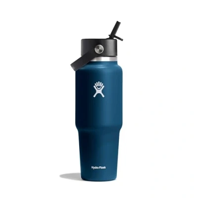 Imagen de Hydro Flask 32oz / 946ml Wide Mouth Travel bottle + Flex Straw Cap Water