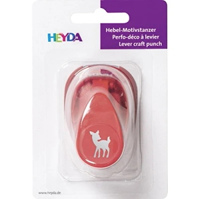 Imagen de Heyda 203687604 Estampador (tamaño pequeño, aprox. 1,7 cm, diseño: Bambi.