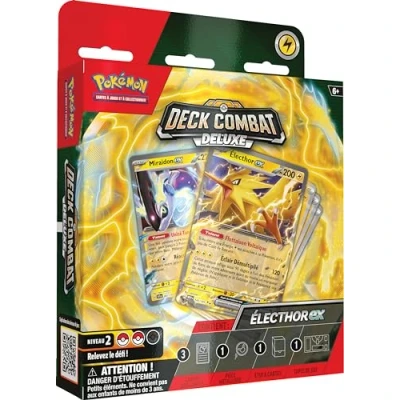 Imagen de Pokémon JCC Deck Combat Deluxe Elector ex (Deck de 60 Cartas Listas para Usar y Accesorios)