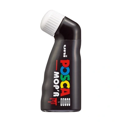 Imagen de Posca Uni Ball 183201 Marcador Mop&#039;R Pcm 22, Punta De Sello Redonda 3 19 Mm, Blanco, 1 Pieza, Forma Ergonómica