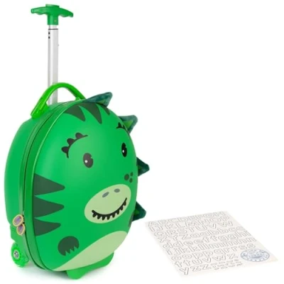 Imagen de boppi Tiny Trekker Maleta Trolley Infantil Equipaje Cabina 2 Ruedas 17 litros Dinosaurio