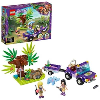 Imagen de LEGO 41421 Friends Rescate en la Jungla del Bebé Elefante