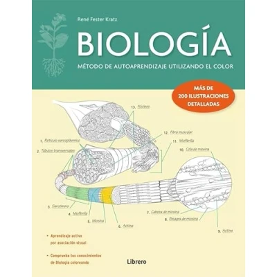 Imagen de Biología: Método de autoaprendizaje utilizando el color (ANATOMIA/MEDICINA/SALUD)