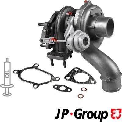 Imagen de JP GROUP 1217402800 Turbocompresor de gases escape incl. kit juntas RENAULT: TRAFIC 2 Bus, Kasten, OPEL: Vivaro A Furgón