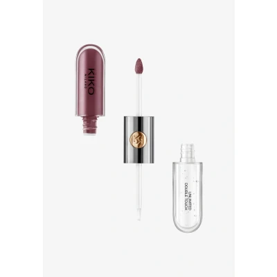 Imagen de KIKO Milano Unlimited Double Touch 123 Barra de labios líquida en 2 pasos, acabado luminoso. Hasta 12 horas duración. Base color no transfer