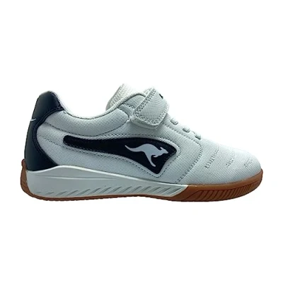 Imagen de KangaROOS K5 drib Ev, Zapatillas Unisex Adulto, White Jet Black, 40 EU