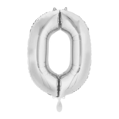Imagen de Mid Size Number 0 Silver