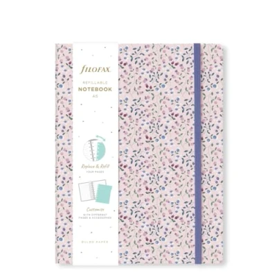 Imagen de Filofax Meadow Cuaderno recargable A5, color rosa