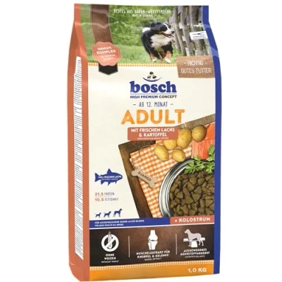Imagen de bosch HPC Adult con salmón fresco y patata Alimento seco para perros adultos de todas las razas 1 x kg