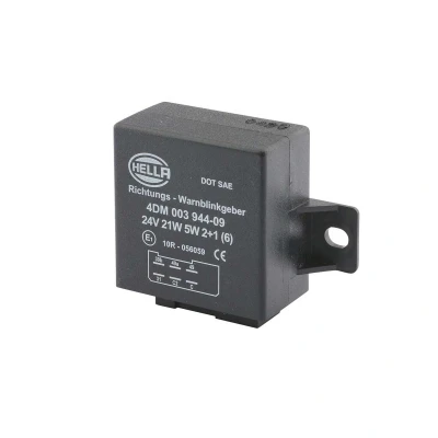 Imagen de HELLA 4DM 003 944 091 Relé de Intermitentes 24 con soporte para remolque