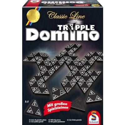 Imagen de Schmidt Spiele Triple Domino Classic Edition (Versión Inglés)