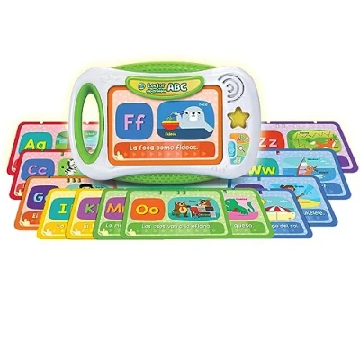 Imagen de Leapfrog VTech Lector electrónico ABC Toca y descubre, Juguete Interactivo para niños +2 años, Aprende a Leer, Vocabulario en inglés, Versión ESP