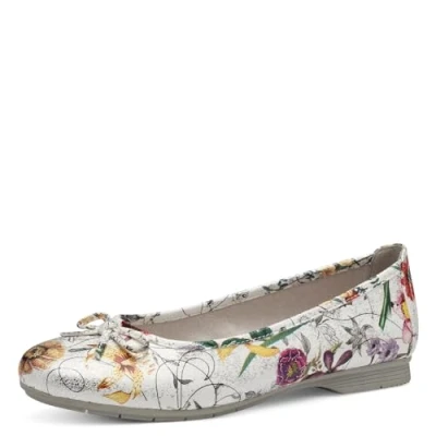Imagen de Jana 8 22164 41, Zapatos Tipo Ballet Mujer, Blanco, 36 EU