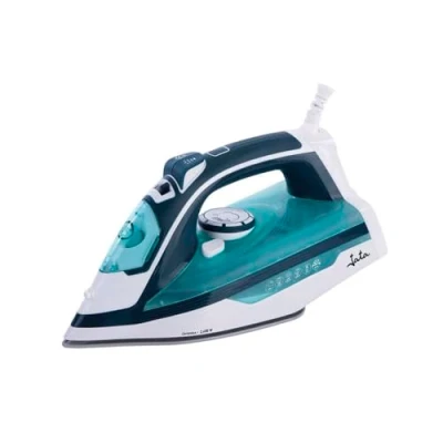 Imagen de Jata PL598C Plancha de vapor regulable Con suela cerámica y 2600 W potencia. sistema autolimpieza, antigoteo antical permanente. Golpe 190 g. Depósito 350 ml.