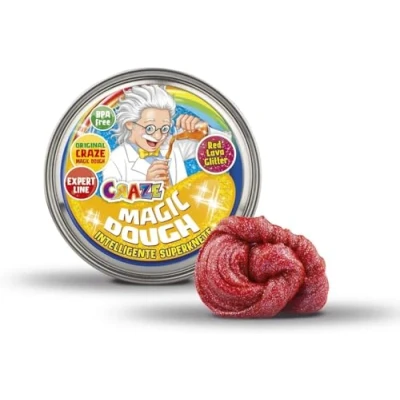 Imagen de CRAZE MAGIC DOUGH Experto Profesor inteligente 70g Arcilla para modelar 6 Efectos especiales Entrega aleatoria Juego plastilina Manualidades niños 4 años 35245