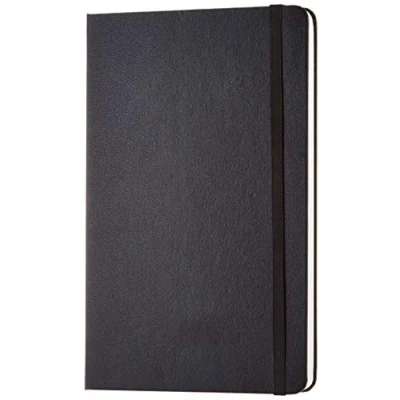 Imagen de Amazon Basics Bloc de notas, grande, Negro