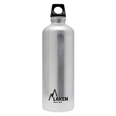 Imagen de LAKEN Botella de Agua Aluminio con Boca Estrecha Cantimplora Ligera y Reciclable Aislante para Niños Perfecta Gimnasio, Viaje Deporte 600ml, 750ml, 1l
