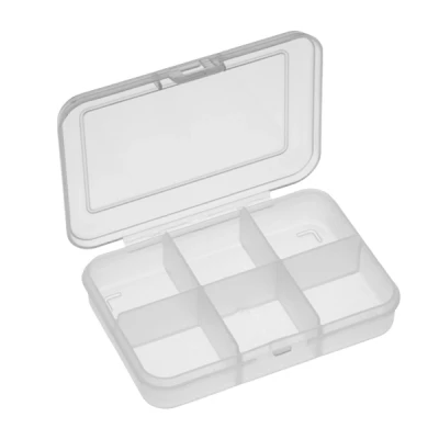 Imagen de Panaro 102 Polipropileno Tackle Box 6 Compartimentos 91x66x21mm Caja señuelos