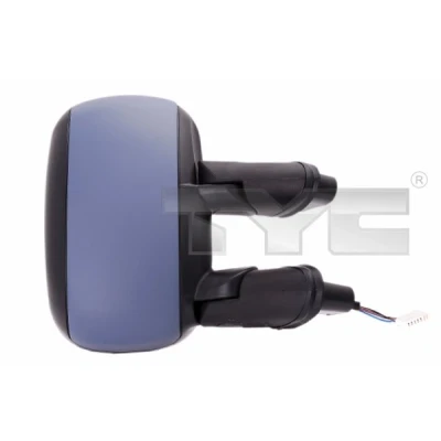 Imagen de espejo retrovisor Tyc 309 0060 izquierda imprimado convexo, calefactable, para ajuste elect. FIAT: Doblo I Familiar, Cargo