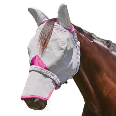 Imagen de Weatherbeeta ComFiTec Deluxe Durable Fly Mask with ears and nose