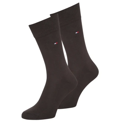 Imagen de Tommy Hilfiger Classic 2P Calcetines, Hombre, Talla: 39 42, Kensington brown