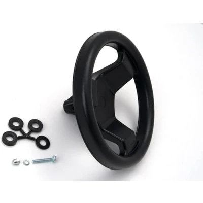 Imagen de Rolly Toys Volante para vehículos a Pedales (Accesorios rollyFarmtracs, rollyX Tracs y rollyUnimogs, Negro, de Control) X38600001580